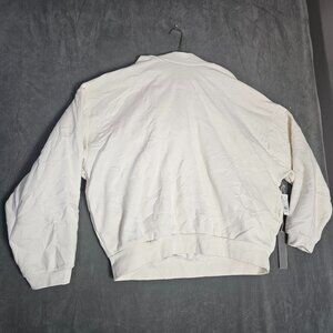 Fear Of God Essentials Hoodie Sweatshirt Cloud Dancer Size L Authentic A2-17